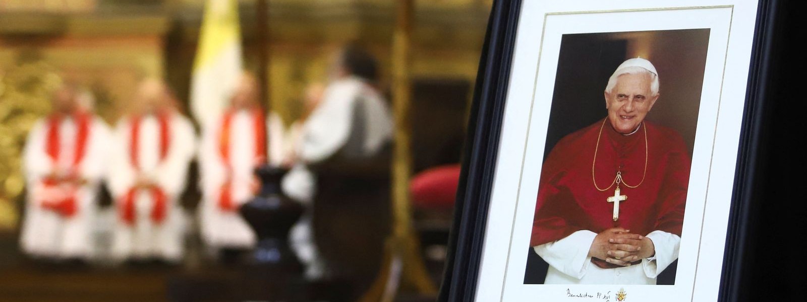 Pope Benedict XVI laid to rest